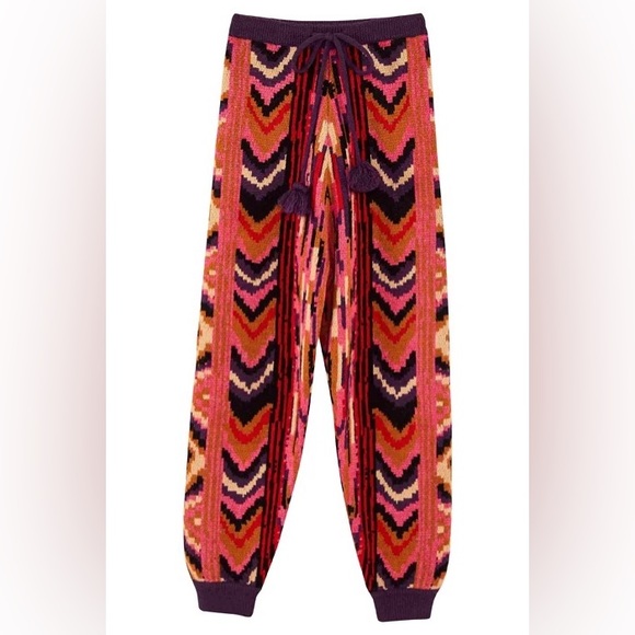 FARM Rio Multicolor Patterned Track Pants - Picture 4 of 12